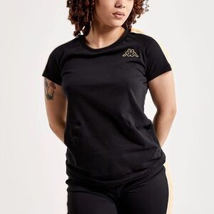 Kappa Logo Tape Eiza Short Sleeve Baby Tee